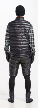 PAJAK Shadow Men Siyah 750 Fill RDS Kaz Tüyü Erkek Ultralight Outdoor Yelek