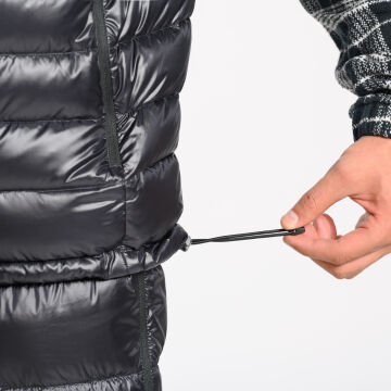 PAJAK Shadow Men Siyah 750 Fill RDS Kaz Tüyü Erkek Ultralight Outdoor Yelek