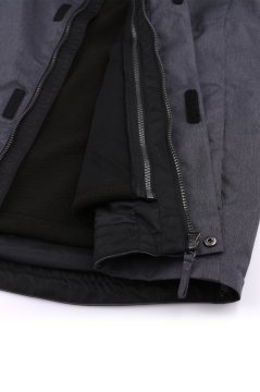 Hannah Sigfred 3 in1 Outdoor Jacket Mel - Anthracite