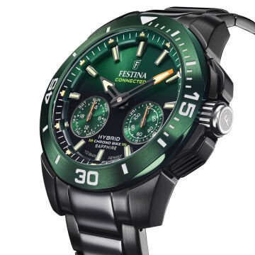 FESTINA F20646/1 CONNECTED GREEN ERKEK KOL SAATİ