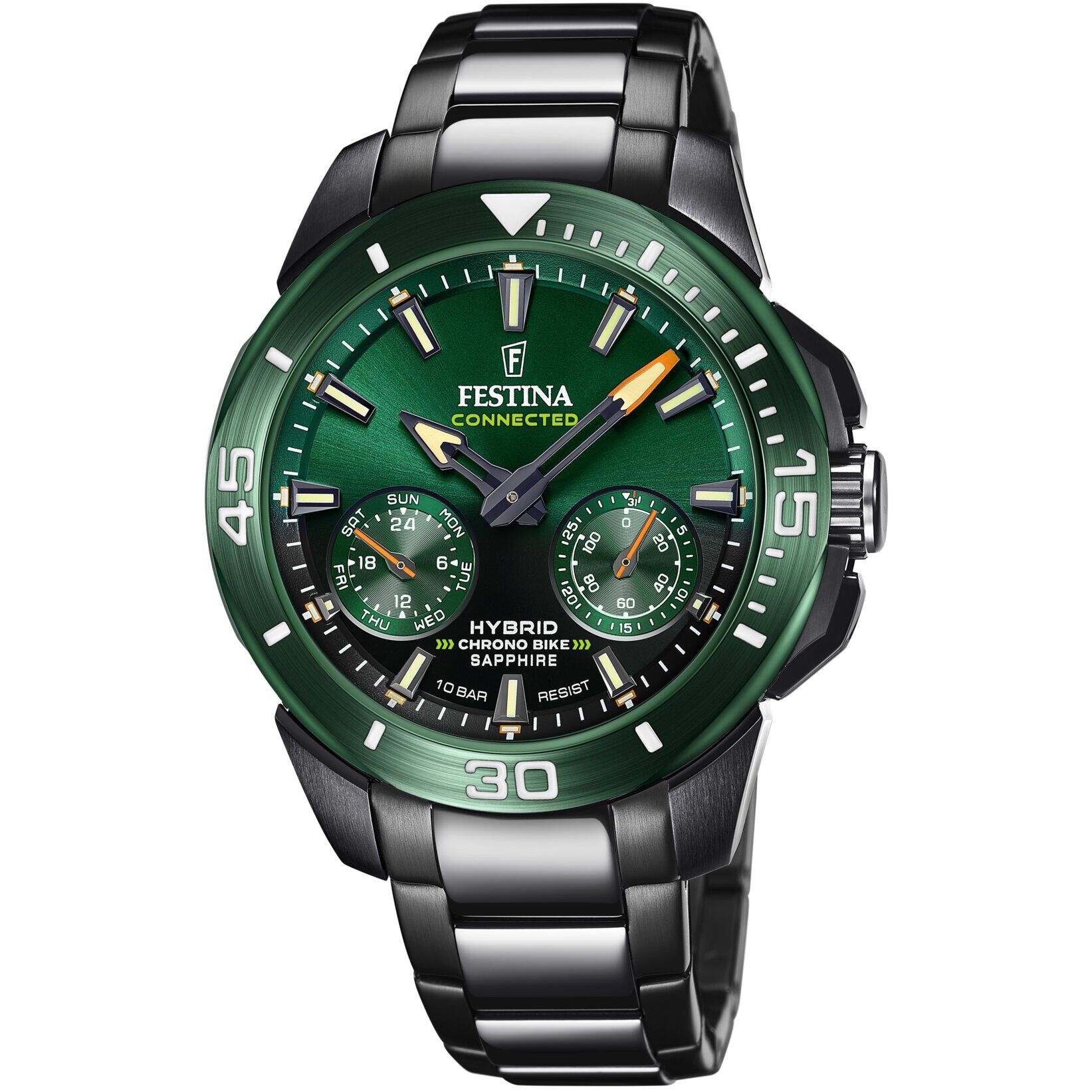 FESTINA F20646/1 CONNECTED GREEN ERKEK KOL SAATİ