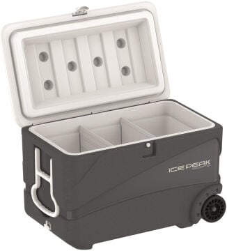 IcePeak CoolCraft 80 Tekerlekli Buzluk 75.2 Litre-FÜME