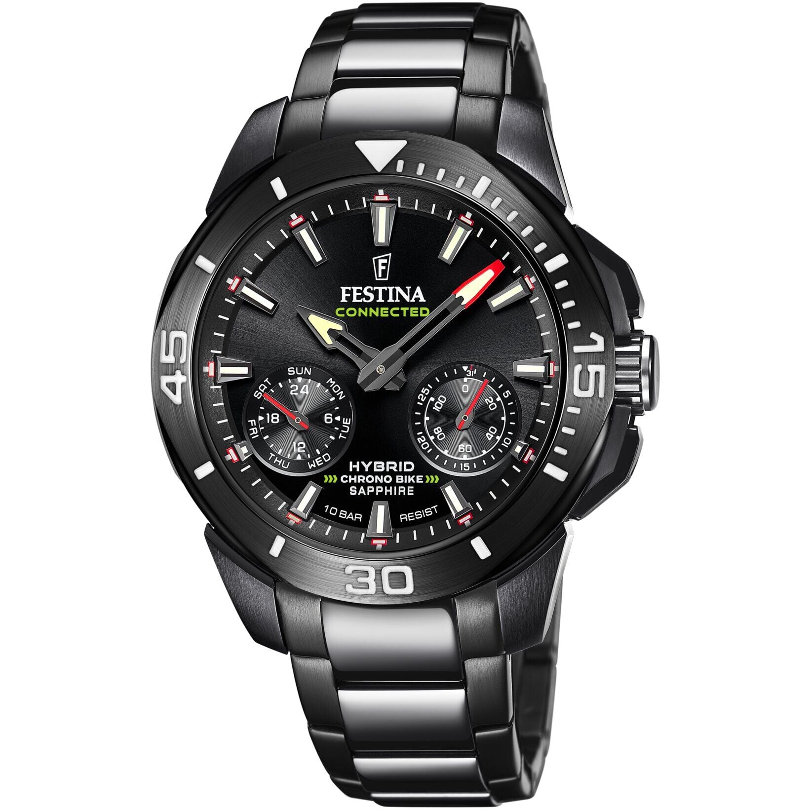 FESTINA F20648/1 CONNECTED BLACK ERKEK KOL SAATİ