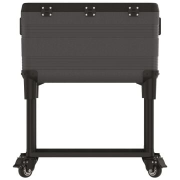 IcePeak Patio 70 Tekerlekli Raflı Buzluk 65.8 Litre