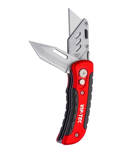 Vip-Tec VT875159 Razor Çift Fonksiyonlu Metal Katlanır Bıçak