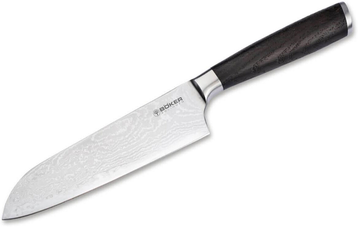 Böker Manufaktur Meisterklinge Damast Santoku Mutfak Bıçak