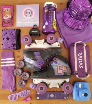 Nalgene 32oz WM Purple Sustain Suluk