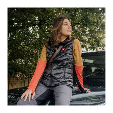 PAJAK Shadow Women Siyah 750 Fill RDS Kaz Tüyü Kadın Ultralight Outdoor Yelek