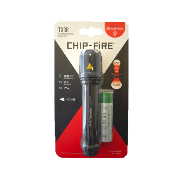 Led Lenser Chip Fire TX3R Şarj Edilebilir El Feneri