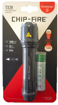 Led Lenser Chip Fire TX3R Şarj Edilebilir El Feneri