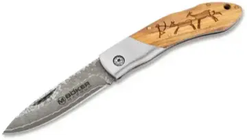 Böker Magnum Caveman Damascus Çakı