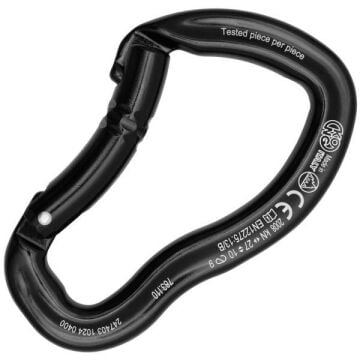 Kong Ergo Bent Gate Siyah Eğik Kapılı Karabina 783I10NN0KK