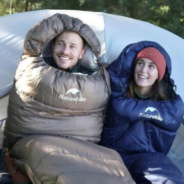 Naturehike MJ600 Mumya Tipi Pamuklu Uyku Tulumu NAVY BLUE MZ
