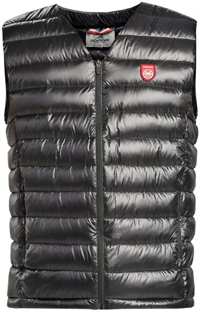 PAJAK Shadow V Neck Men Siyah 750 Fill RDS Kaz Tüyü Erkek Ultralight V Yaka Yelek