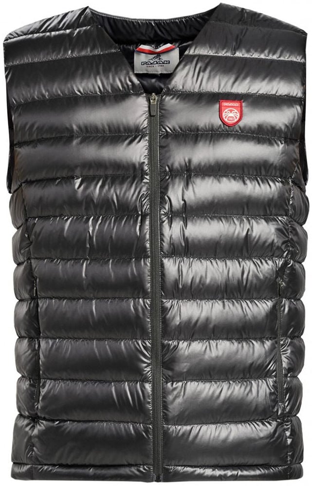 PAJAK Shadow V Neck Men Siyah 750 Fill RDS Kaz Tüyü Erkek Ultralight V Yaka Yelek