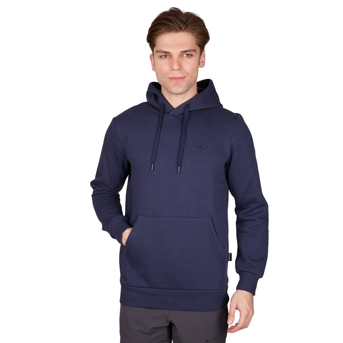 Alpinist Stream Erkek Kapşonlu Sweat Lacivert