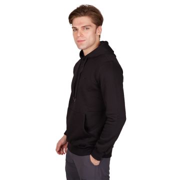Alpinist Stream Erkek Kapşonlu Sweat Siyah
