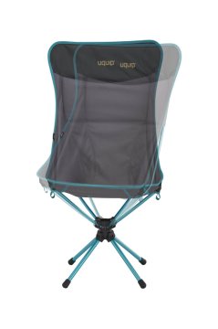 Uquip 3 Sixty Chair 360° Dönebilen Ultra Hafif Yüksek Konforlu Sandalye Antrasit