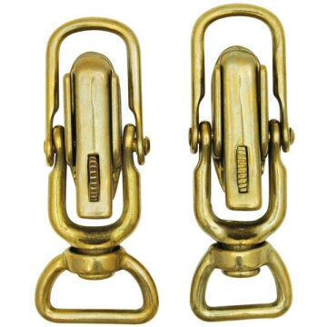 Kong Snap for Leashes 372 Panik Kilitli Denizcilik Bronz Kanca 20 mm 372200000YK