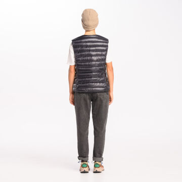 PAJAK Shadow V Neck Women Siyah 750 Fill RDS Kaz Tüyü Kadın Ultralight V Yaka Yelek