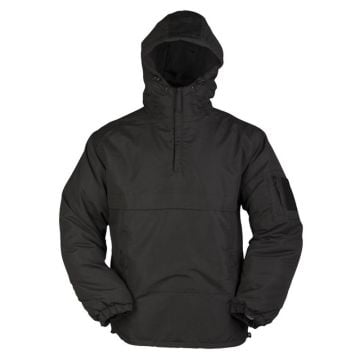 Sturm Anorak Winter Combat Siyah Kapüşonlu Shirt