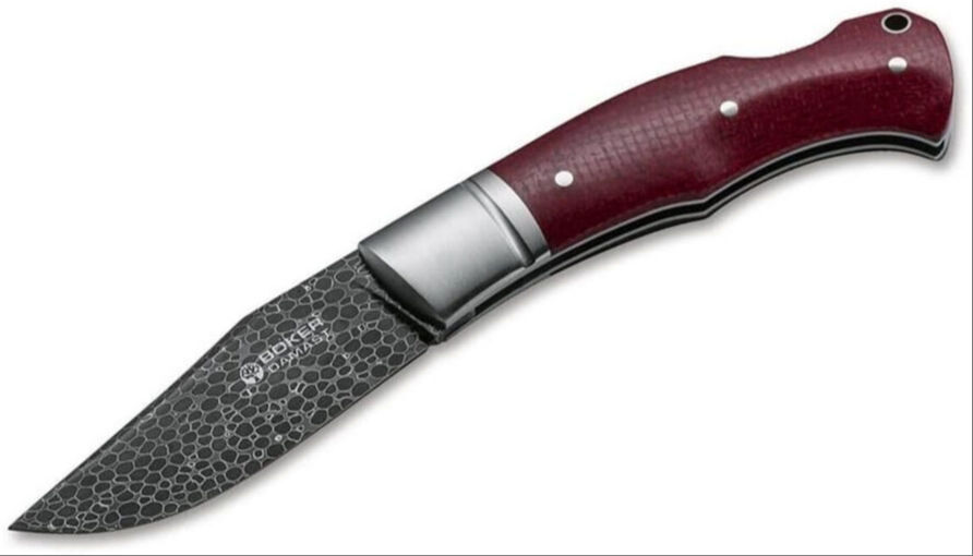 Böker Manufaktur Boxer Damast Çakı