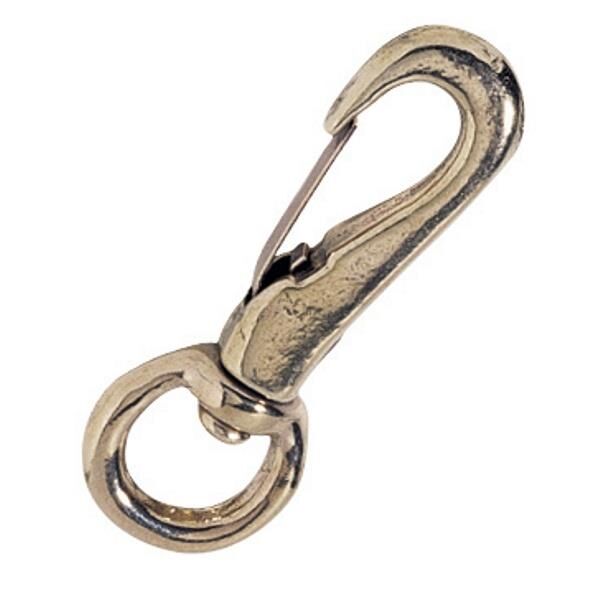 Kong Snap 317 Denizcilik Bronz Düz Yaylı Kanca 10 mm 317100000YK