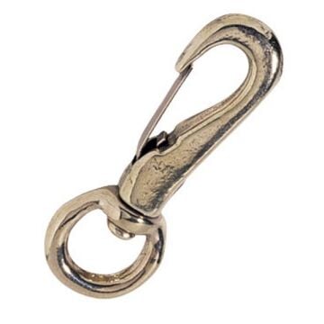 Kong Snap 317 Denizcilik Bronz Düz Yaylı Kanca 10 mm 317100000YK