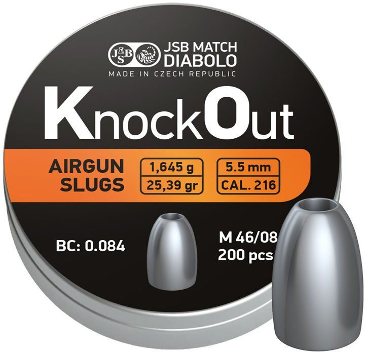Jsb Diabolo Knockout 5.5 Mm Havalı Saçma (Cal216)