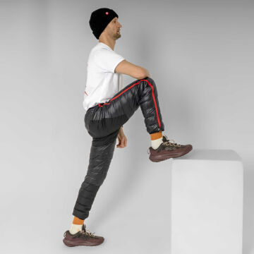 PAJAK Ghost Pants Siyah Erkek  750 Fill RDS Kaz Tüyü Ultralight Outdoor Pantolon