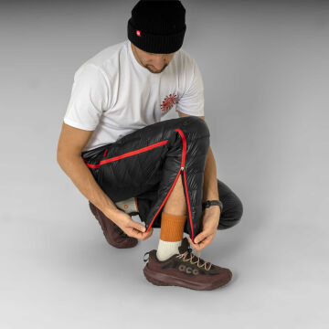 PAJAK Ghost Pants Siyah Erkek  750 Fill RDS Kaz Tüyü Ultralight Outdoor Pantolon