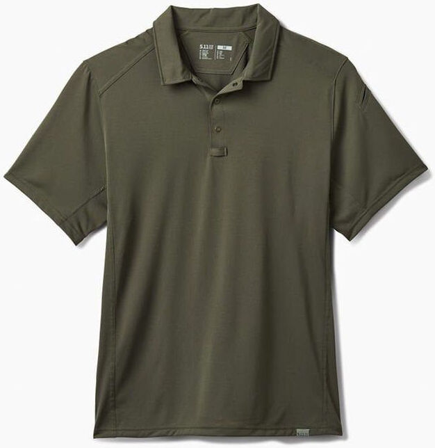 5.11 Paramount Crest Polo Kısa Kol Yeşil Tişört