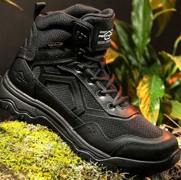 Pentagon Scorpion V2 Leather 6'' Mid Hydroguard Taktik Askeri Erkek Bot Siyah