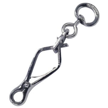 Kong Snap for Leashes 354 Nikel Kaplamalı Çelik Kıskaç Kanca 14 mm 354060N00XK