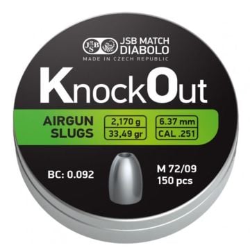 Jsb Diabolo Knockout 6.37 Mm Havalı Saçma (Cal251)
