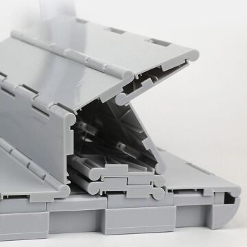 Madfox Bi-Pot Katlanır Portatif Kamp Tuvaleti [WC] Gri MZ