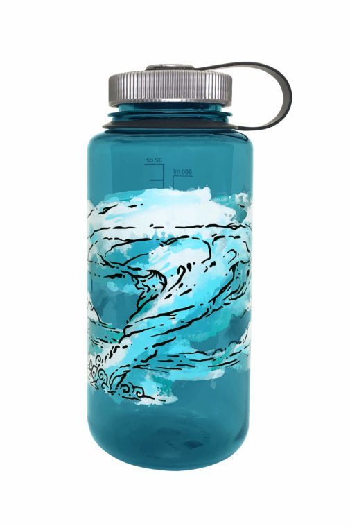 Nalgene 32oz WM Trout / Wind Limited Edition Tritan Suluk