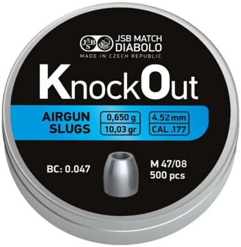 Jsb Diabolo Knockout 4.52 Mm Havalı Saçma (Cal177)