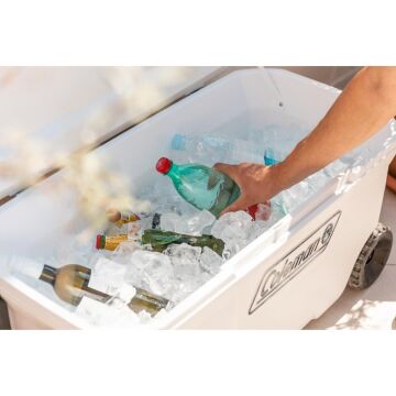 Coleman Xtreme Wheeled 100 QT Tekerlekli Soğutucu Marine Buzluk 94.6 Lt MZ