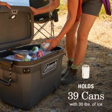 Coleman Convoy 55 QT Taşınabilir Soğutucu Buzluk 52 Lt MZ