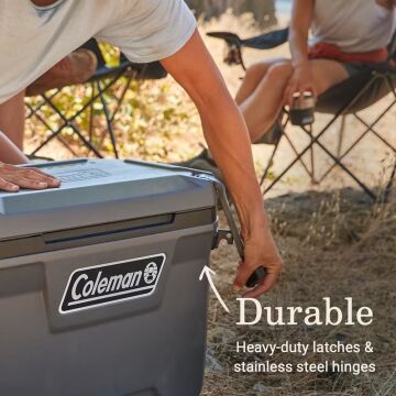 Coleman Convoy 55 QT Taşınabilir Soğutucu Buzluk 52 Lt MZ