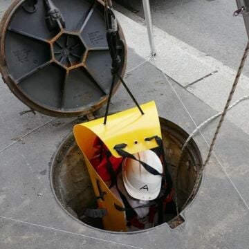 KONG ROLLY Rulo Olabilen Dar Alan Tahliye Sked Konik Arama Kurtarma Sedyesi – EU 2017/745 Onaylı Tactical Siyah