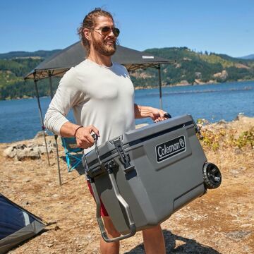Coleman Convoy Wheeled 65 QT Tekerlekli Soğutucu Buzluk 61.5 Lt MZ