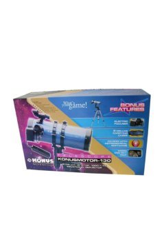 Konus Konusmotor-130 Newton Kompakt Motorlu Teleskop D.130/F.1000 Gri