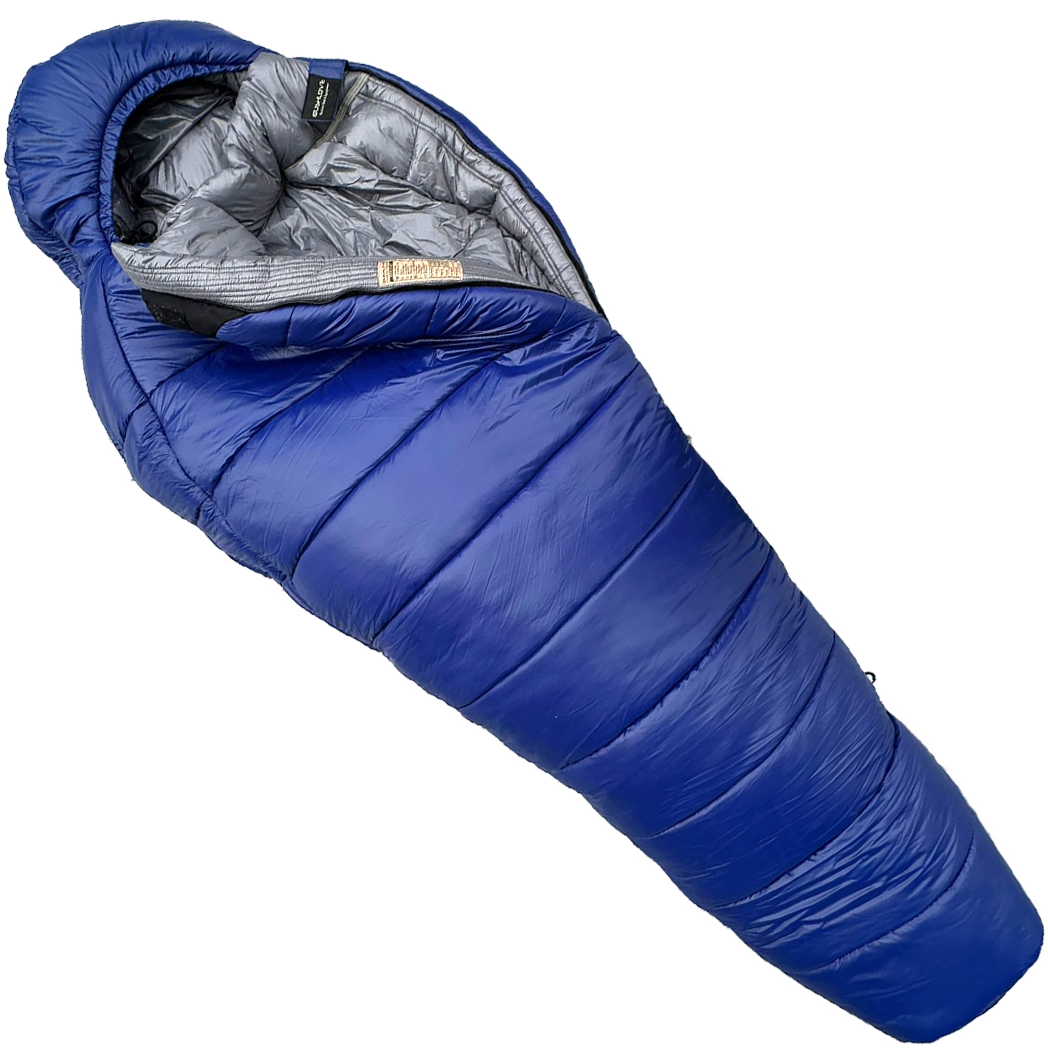 Bushlove Nanga -32 Derece Ultralight Kırmızı-Siyah Uyku Tulumu Mavi Gri