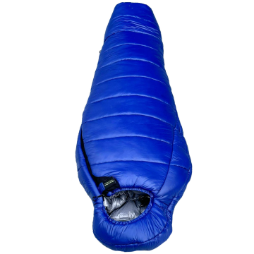 Bushlove Nanga -32 Derece Ultralight Kırmızı-Siyah Uyku Tulumu Mavi Gri