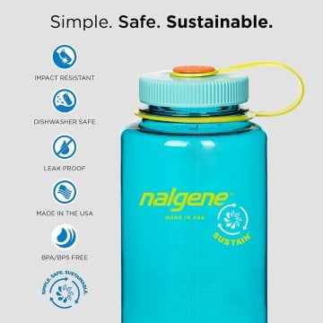 Nalgene 32oz WM Cerulean Sustain Tritan Suluk