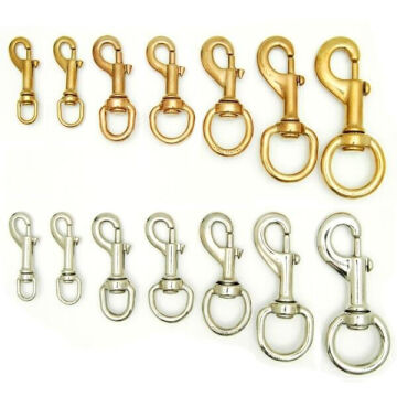 Kong Snap 360 Doğal Denizcilik Bronz Döner Halkalı Kanca 21 mm 360210000YK