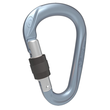 Rock Empire Smart Alüminyum HMS Screw Lock Karabina Grey MZ