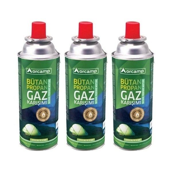227 Gram Setli Gaz Kartuşu x3